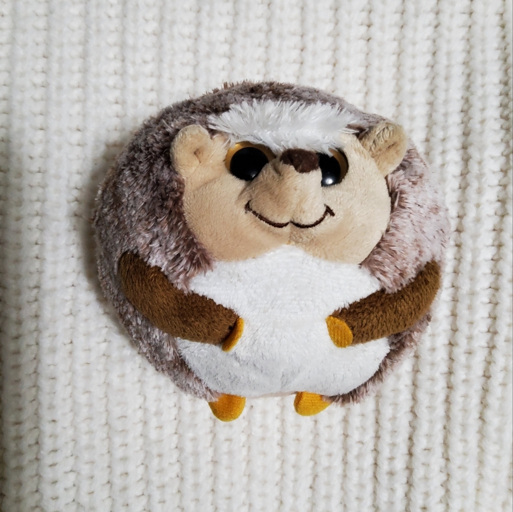 Ty Prickles The Hedgehog Plush Toy - Cream and Brown